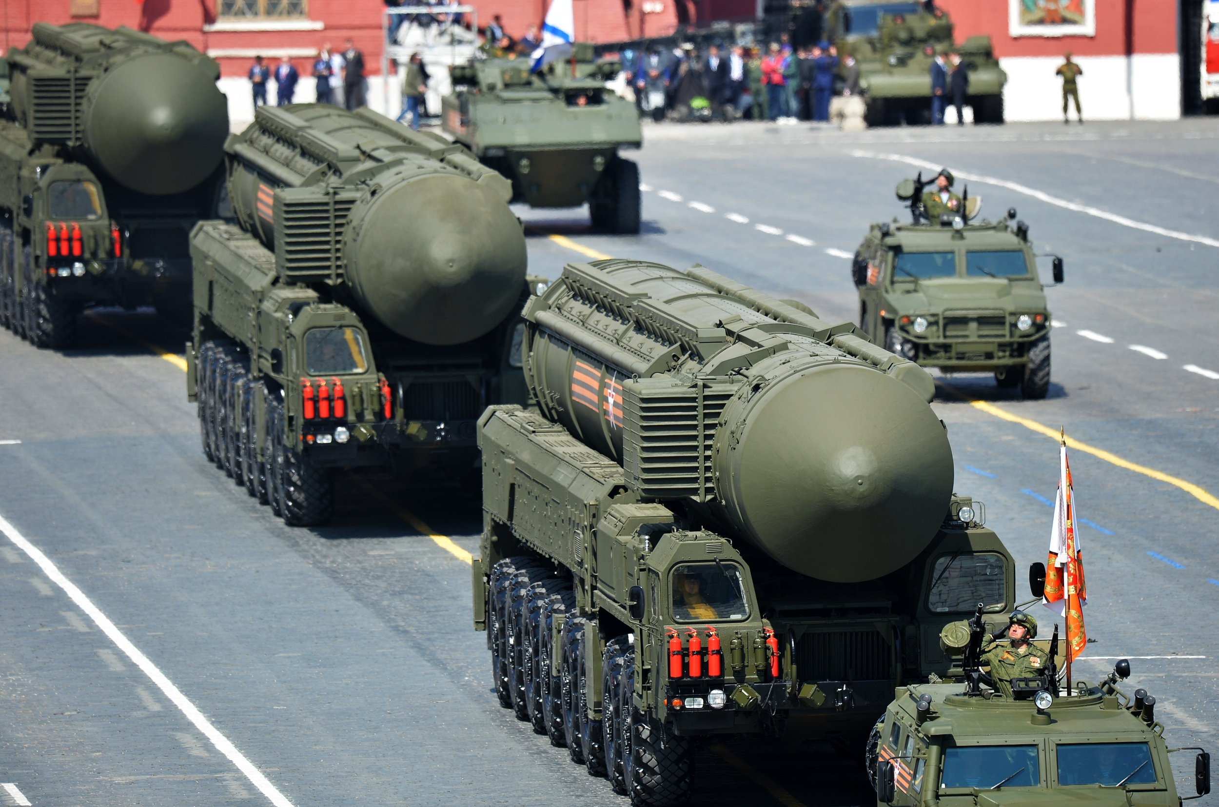 Yars Rs 24 Icbm Victory Day Moscow 