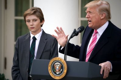 Barron Trump News Latest Pictures From Newsweek Com