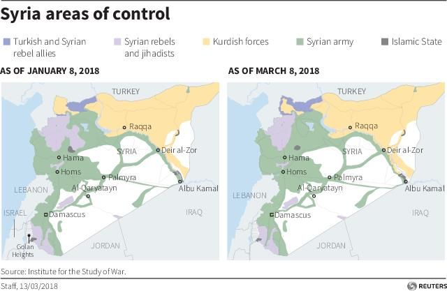 Syria War Anniversary: These Pictures Show How The Country Has Changed ...