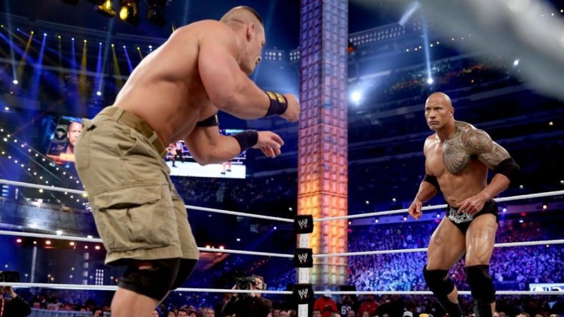wrestlemania 29 rock vs john cena