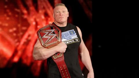 Did brock lesnar finally appear on raw?