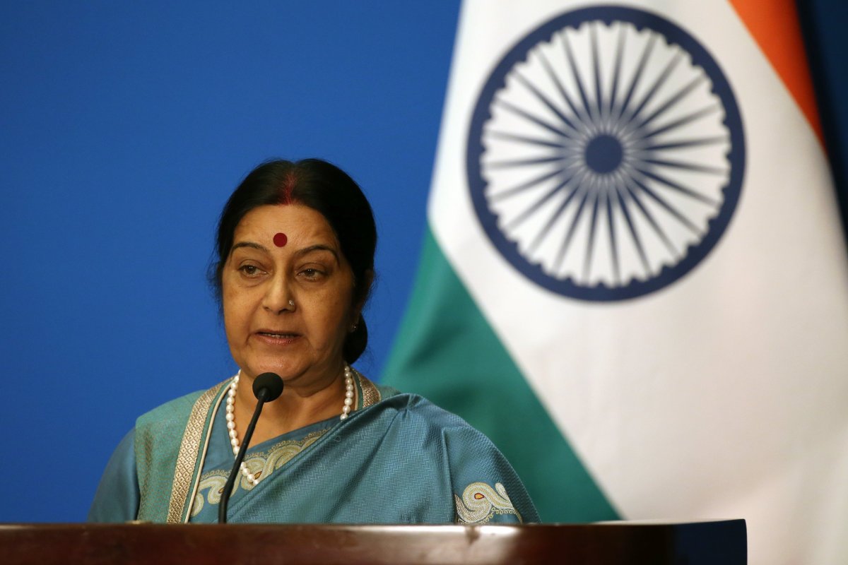 Indian Foreign Minister Sushma Swaraj
