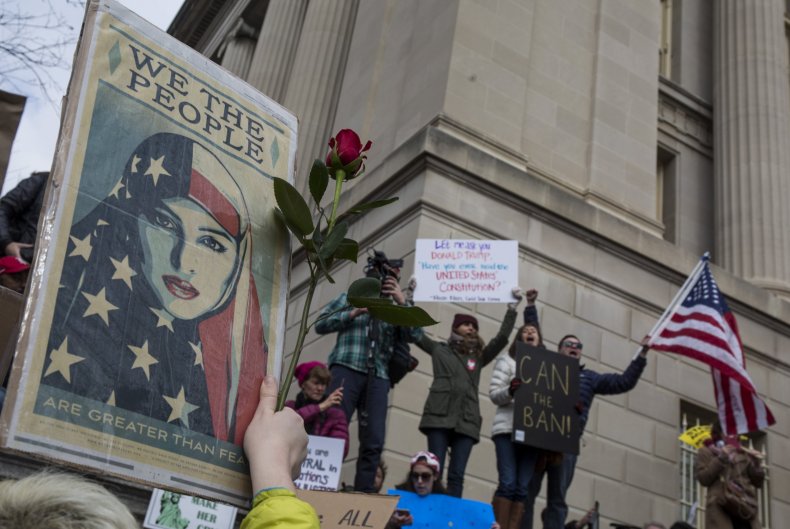 muslim ban protest