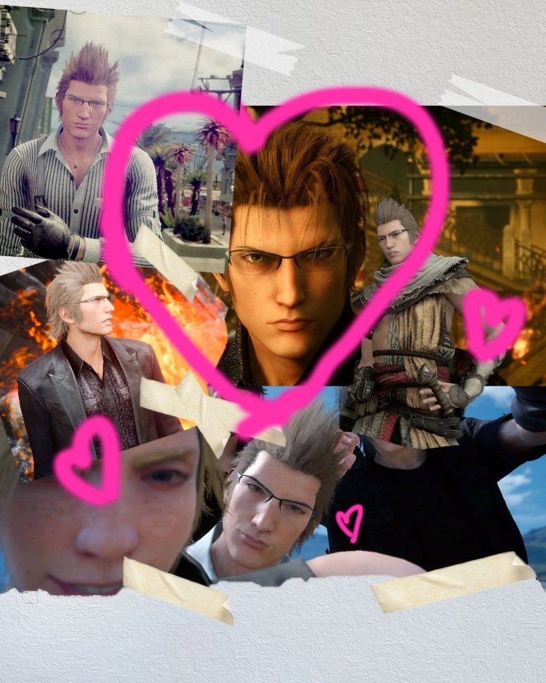 Ignis birthday collage patrick