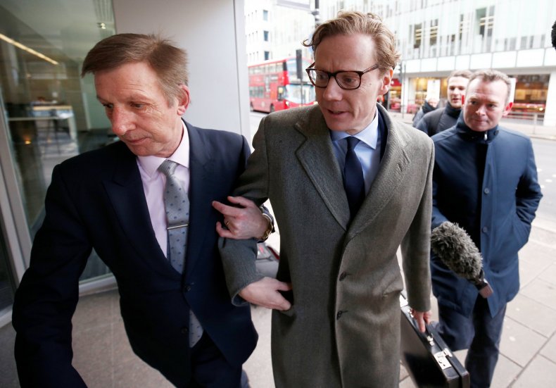 Alexander Nix, CEO of Cambridge Analytica