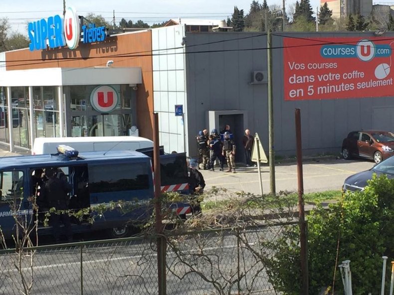 Hostage situation in a supermarket in Trebes, Aude, France
