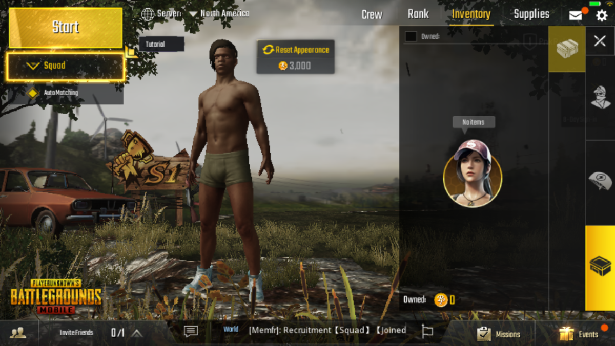 'PUBG Mobile' Change Appearance