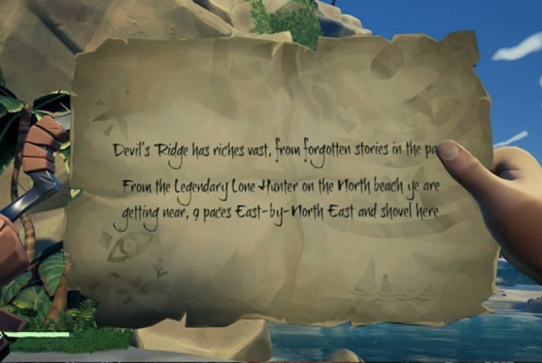 sea of thieves riddle guide solutions location devils ridge island answer clue