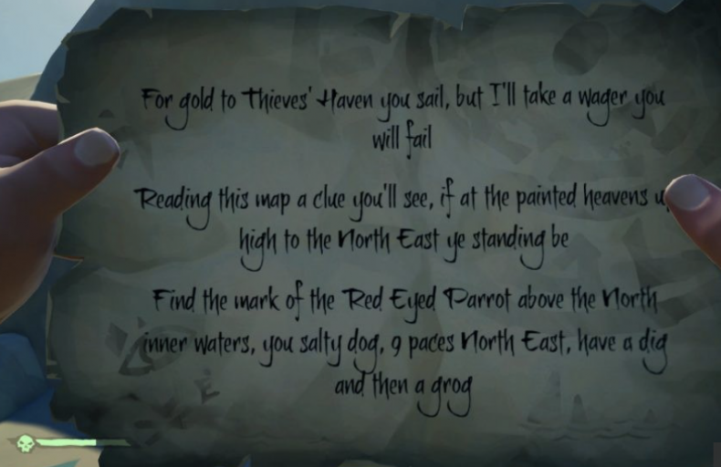 sea of thieves riddle guide solutions location thieves haven island answer clue