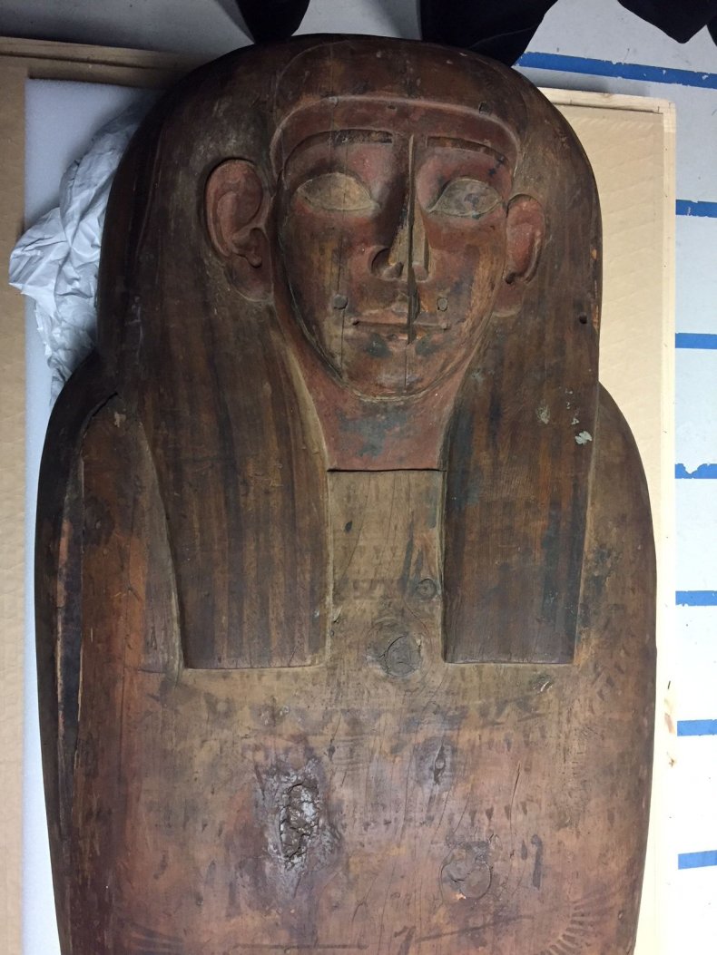 Ancient Egyptian coffin