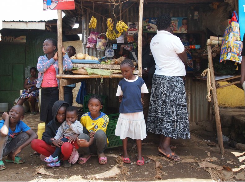 nairobi kenya slums mastercard kionect