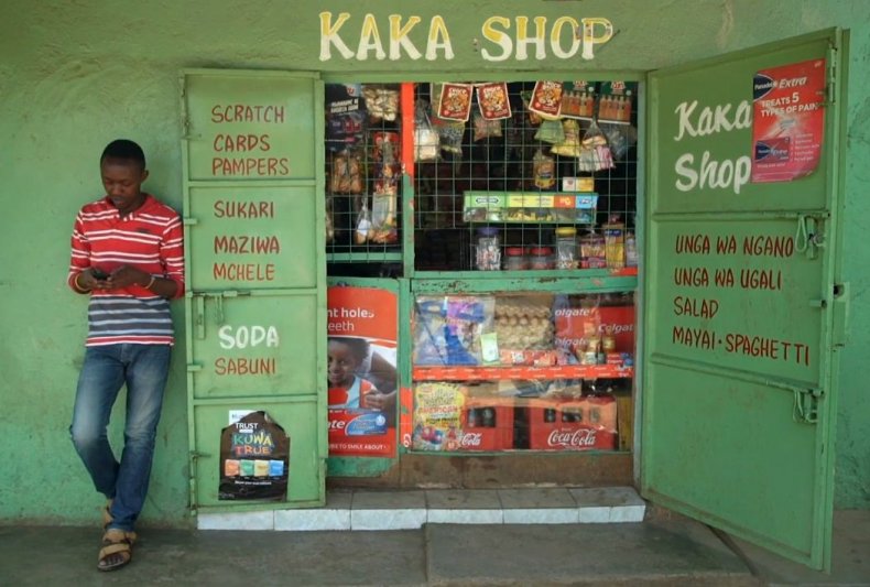 kenya nairobi slum mastercard kionect