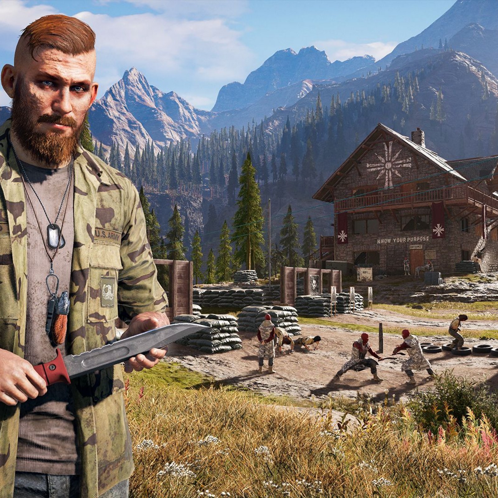 Far cry 5 coop. Фар край 5. Иаков СИД far Cry. Фар край 5 кооп. Фар край 5 боссы.