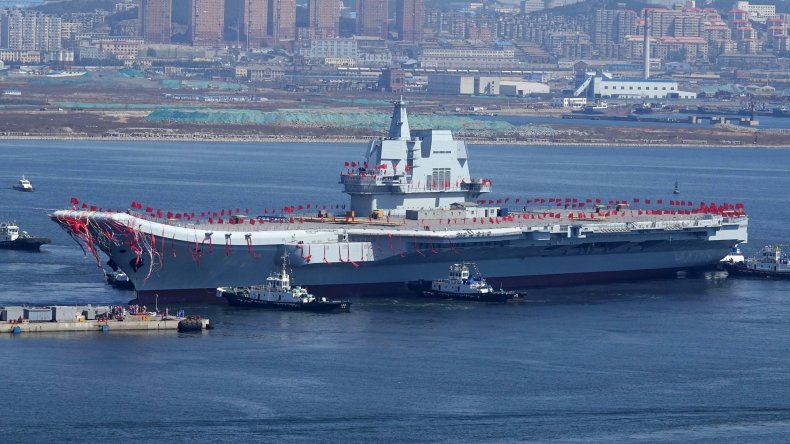 Type 001A China aircraft carrier