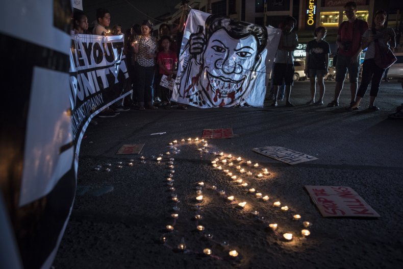 Anti-Duterte war on drugs protests