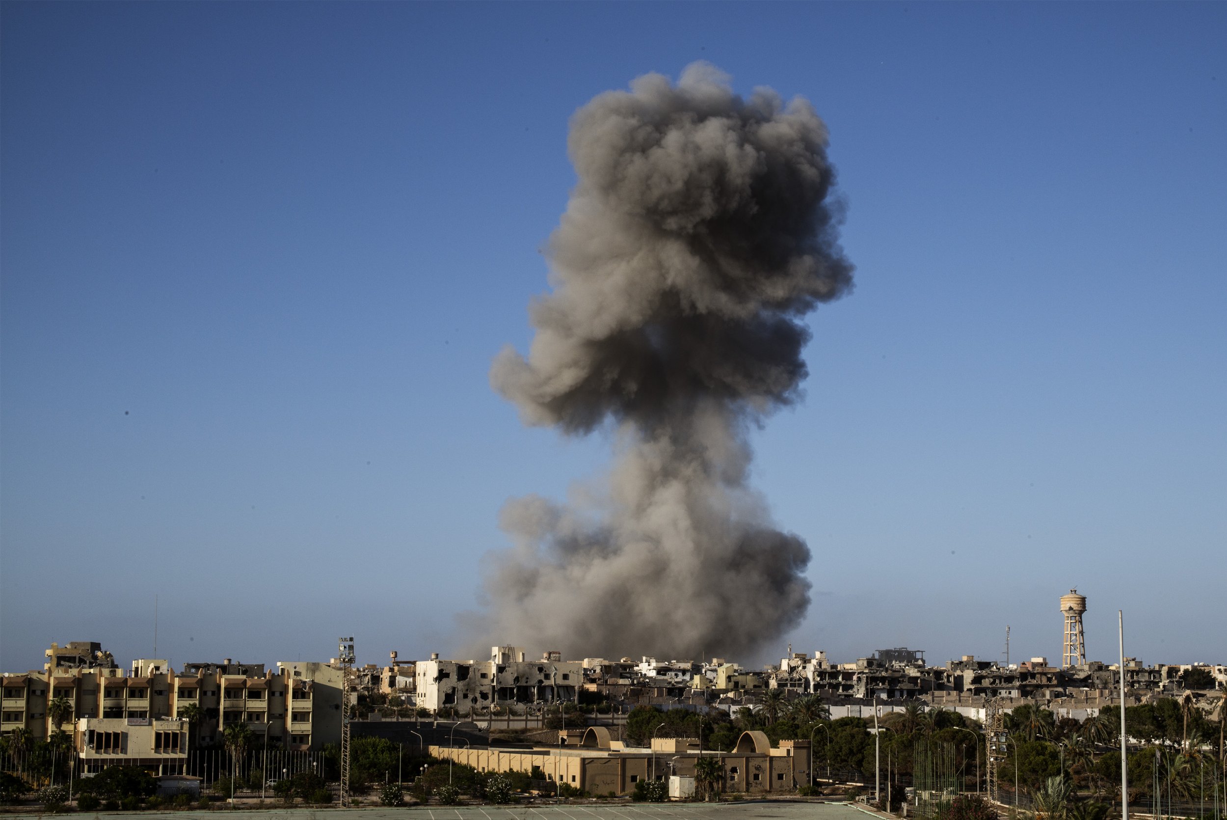 Airstrike in Libya