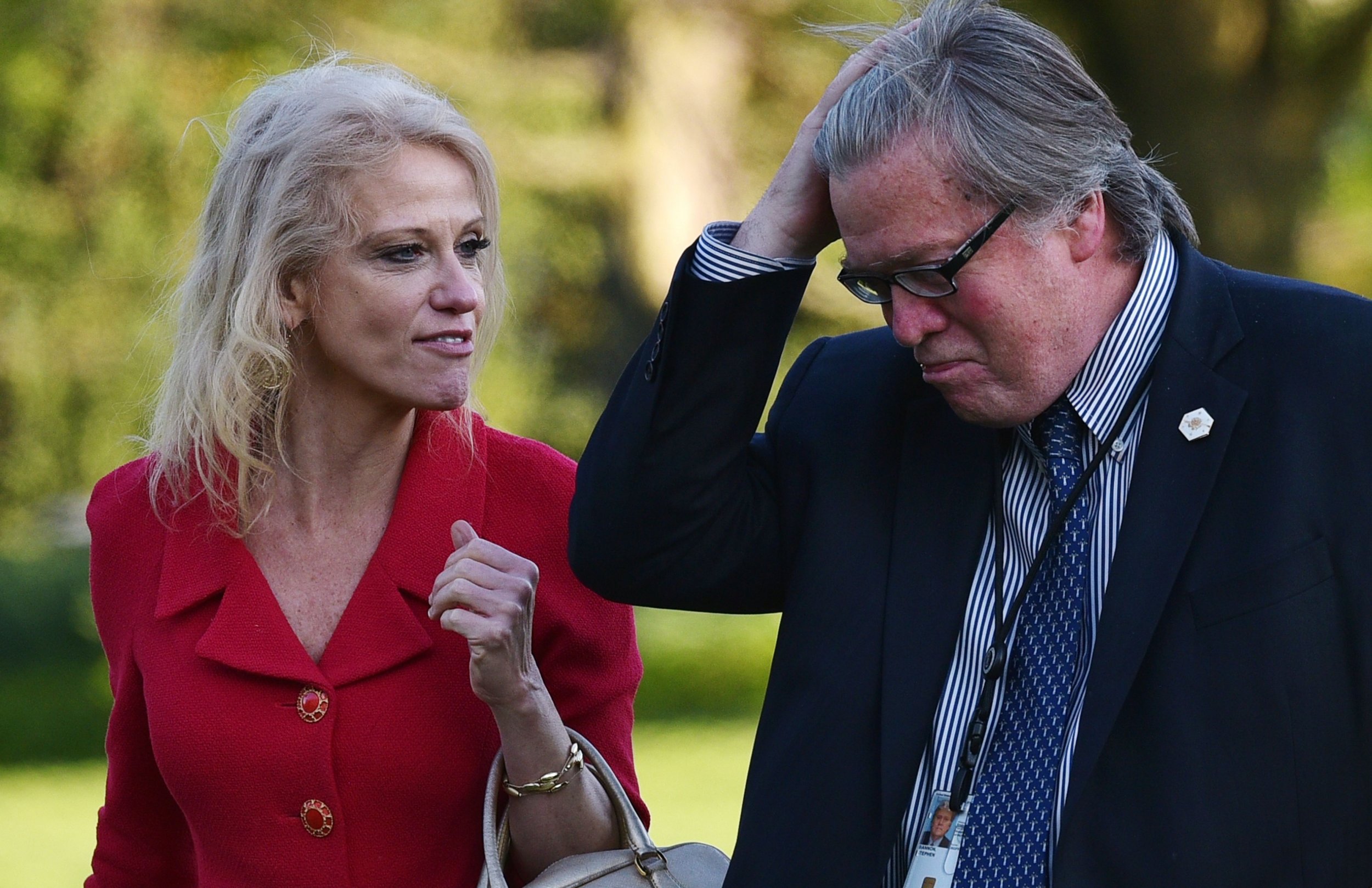Kellyanne Conway Implies Steve Bannon Was The Source Of White House 