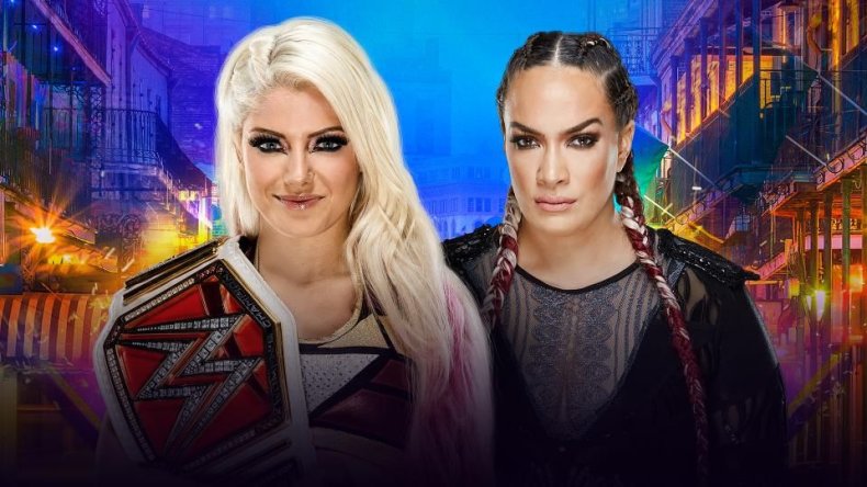 alexa bliss vs nia jax WrestleMania 34