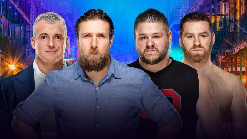 daniel bryan shane mcmahon vs ko sami WrestleMania 34