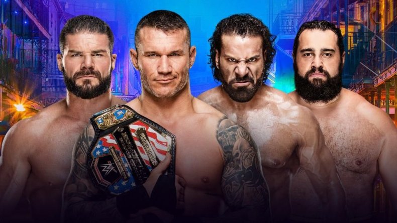 bobby roode vs randy orton vs mahal vs rusev