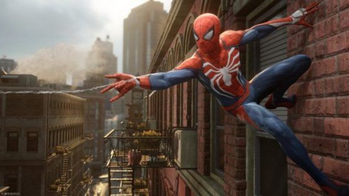 SPIDERMAN PS4 MARVEL'S SPIDER-MAN physical game for INSOMNIAC