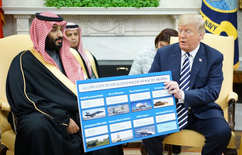 MBS with Trump