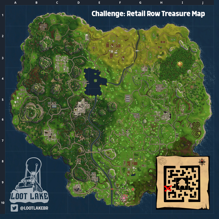 fortnite hidden map locations