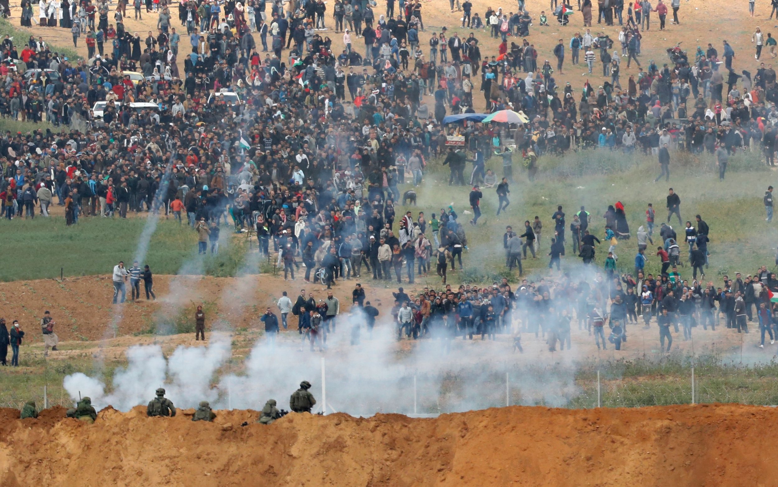 Another Palestinian Protester Dead After Israel 'Land Day' Gaza Border ...