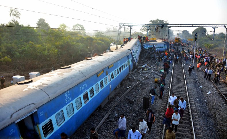 Indian train crash