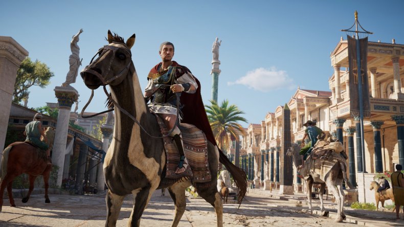 Assassin's Creed Origins Discovery Tour horse