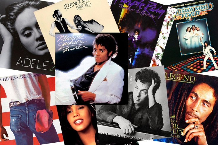75 Best-Selling Albums of All Time