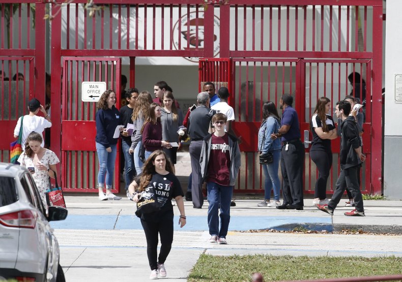 students leaving MSD hs
