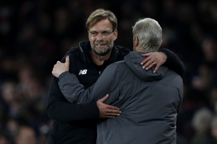 Klopp and Wenger Klopp and Wenger