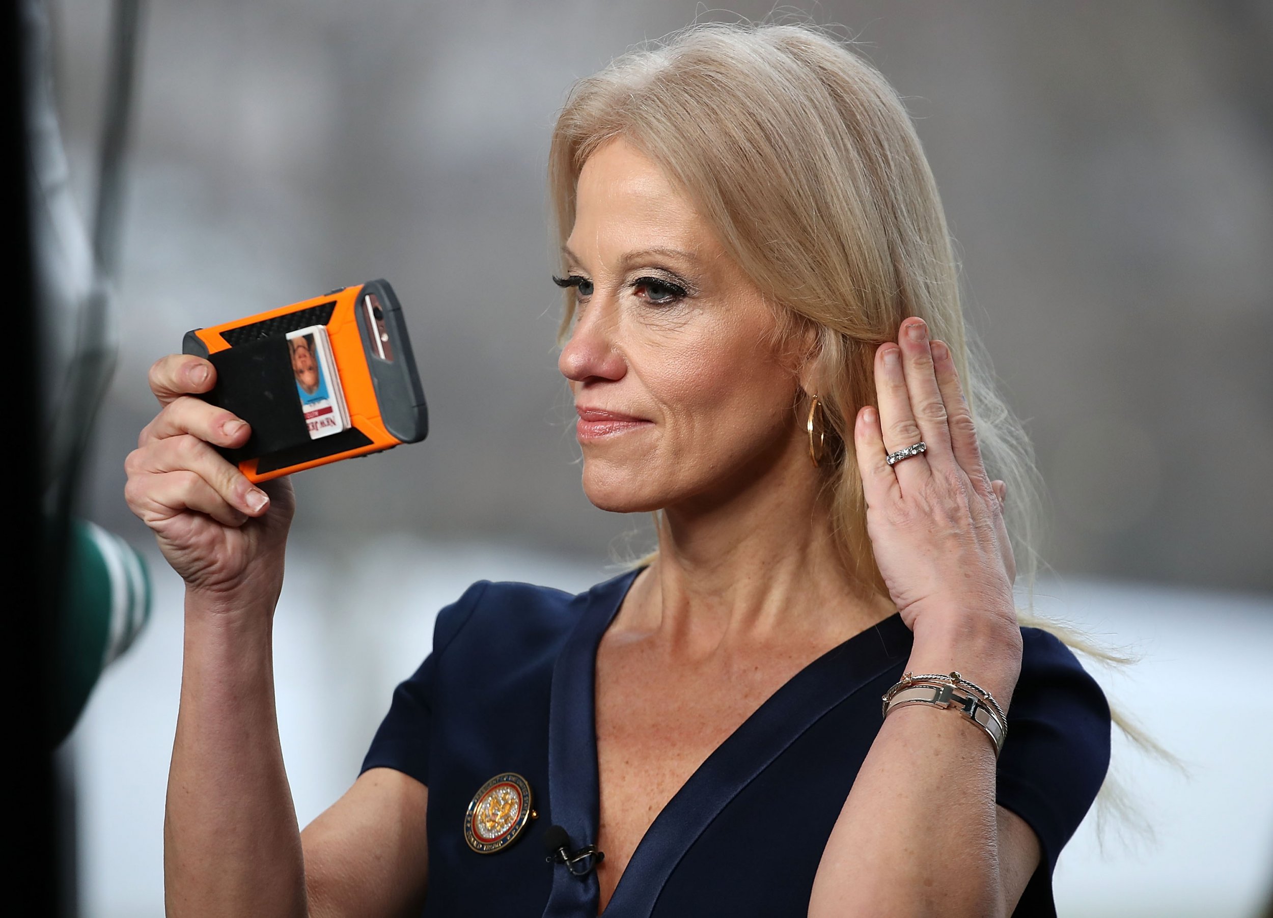 James Comey "swung" election, says Kellyanne Conway, contradictin...