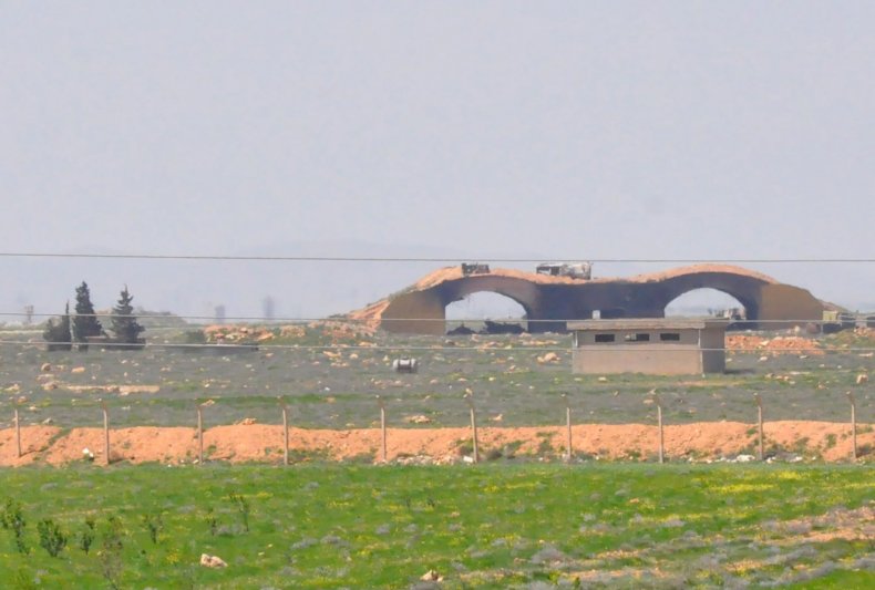 Shayrat air base Syria