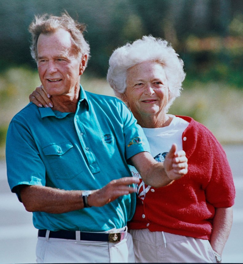 George and Barbara Bush