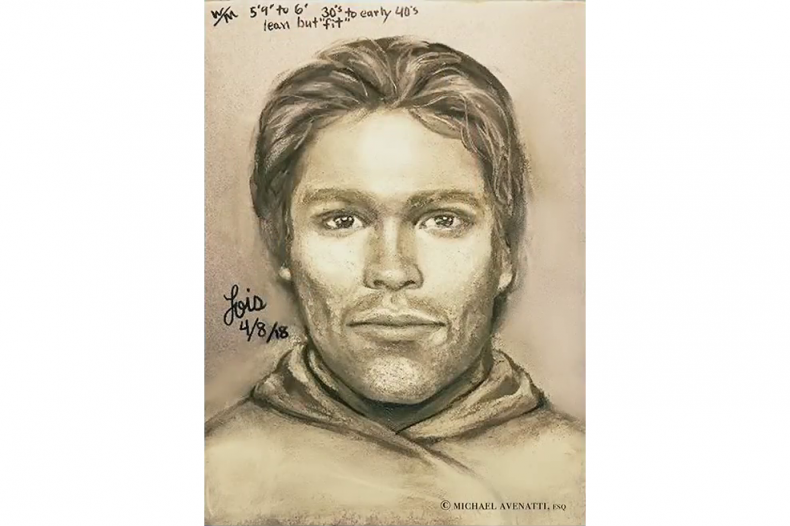 Sketch of Stormy Daniels assault suspect