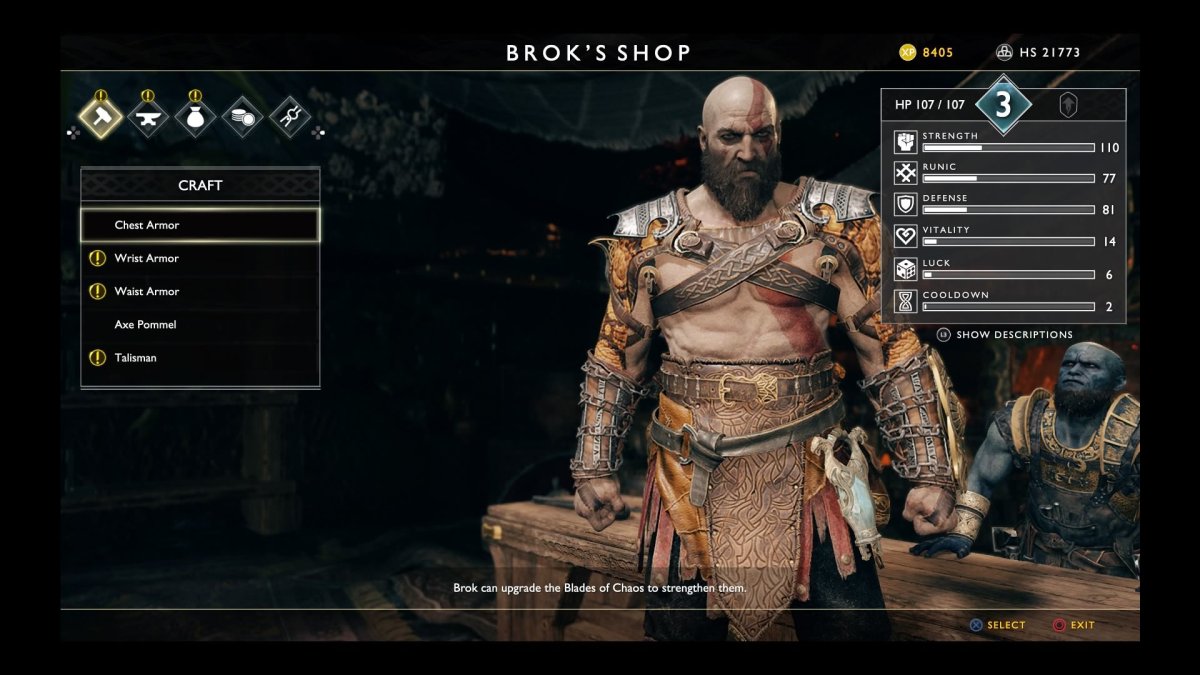 God of War_crafting