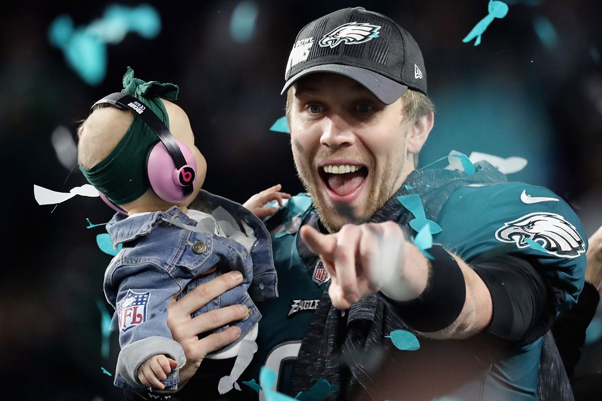 Nick Foles kids hats