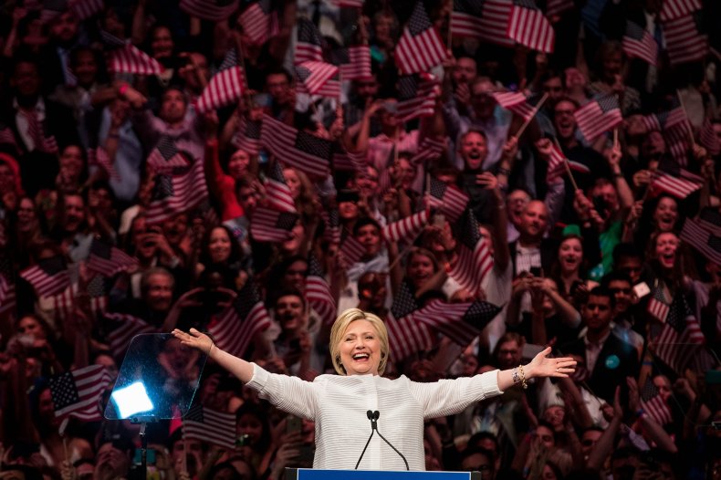 Clinton-rally