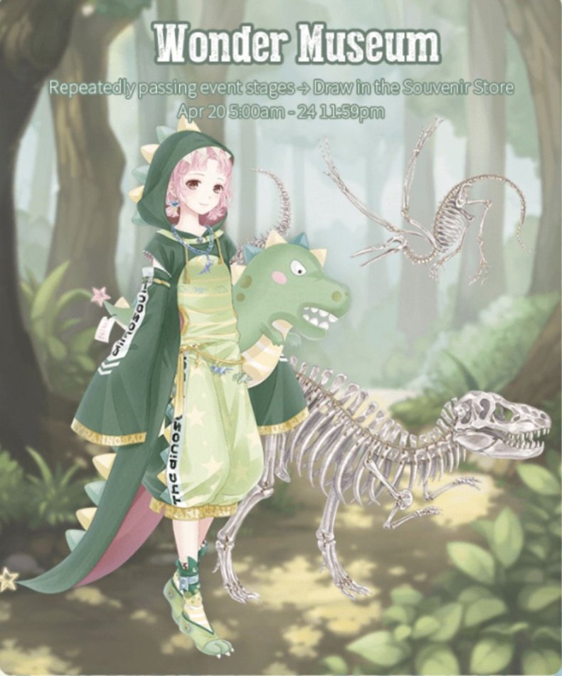 love, nikki, wonder, museum, event, guide, tips, pigeon, kingdom, stages, quiz, answers ancient fossil