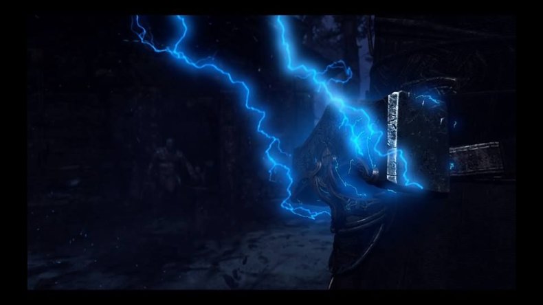 god of war secret ending cutscene Thor Faye Loki final credits ascension kratos atreus sleep 
