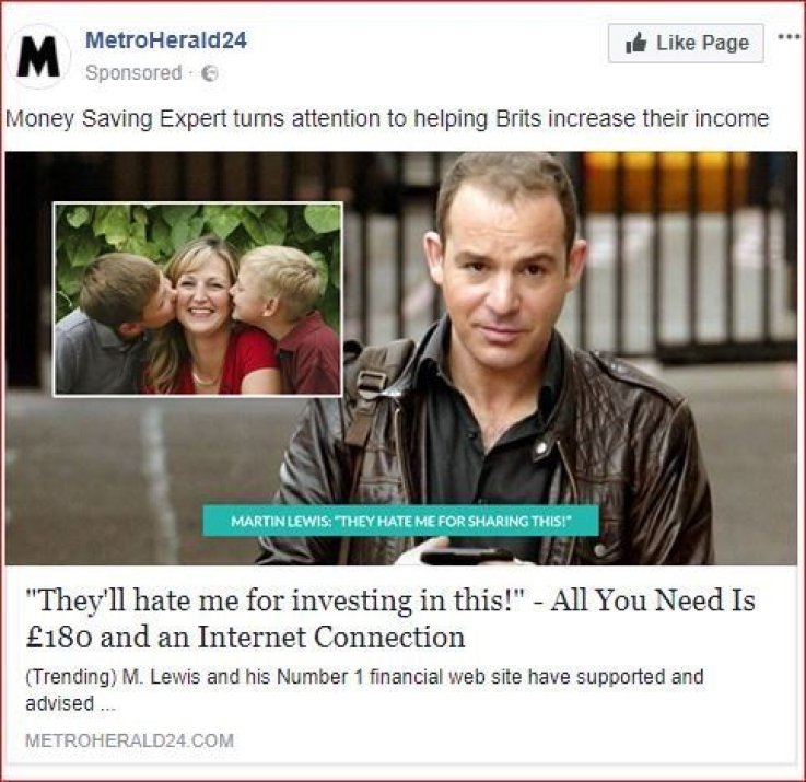 Scam Ad Scam Ad