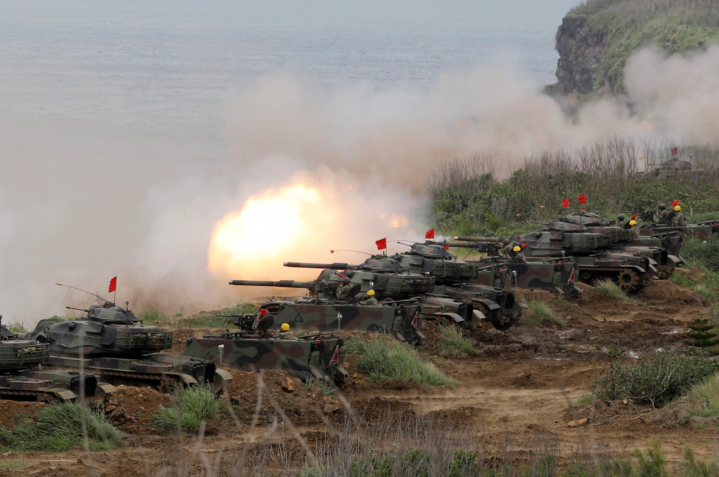 Taiwan Fights Off Chinese Invasion In Mock Warfare Drills Newsweek