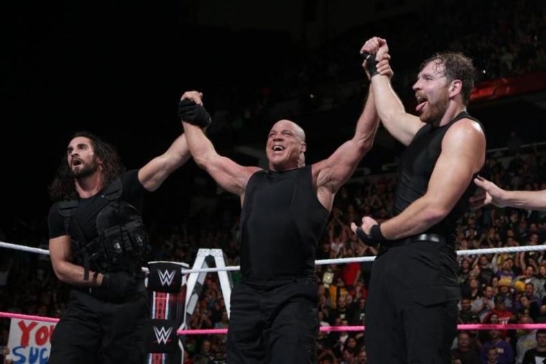 kurt angle and the shield