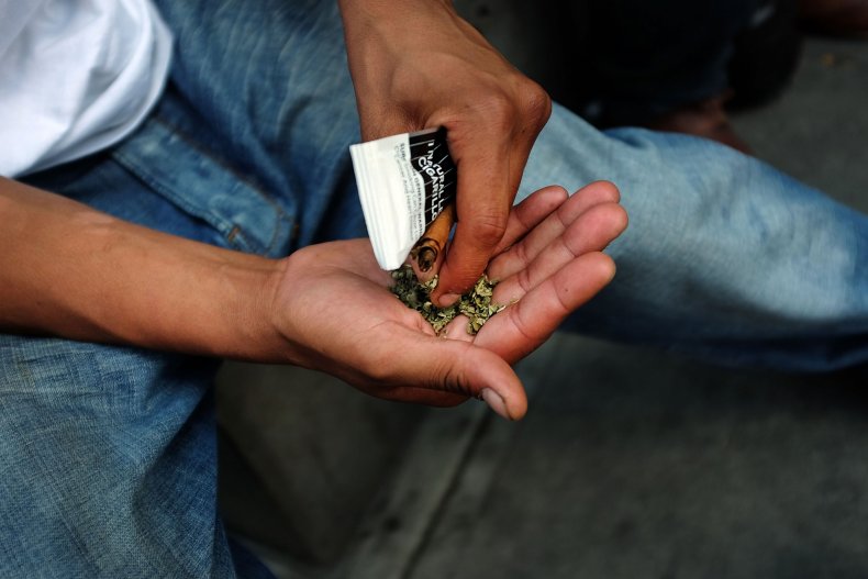 synthetic marijuana NYC hand