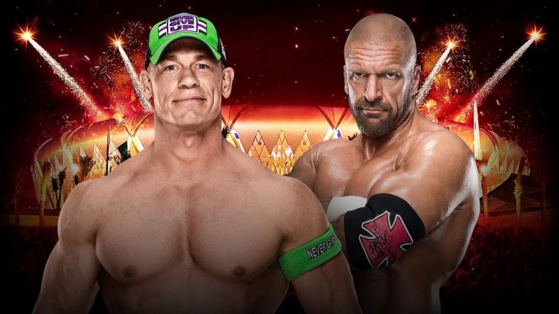 john cena vs triple h greatest royal rumble
