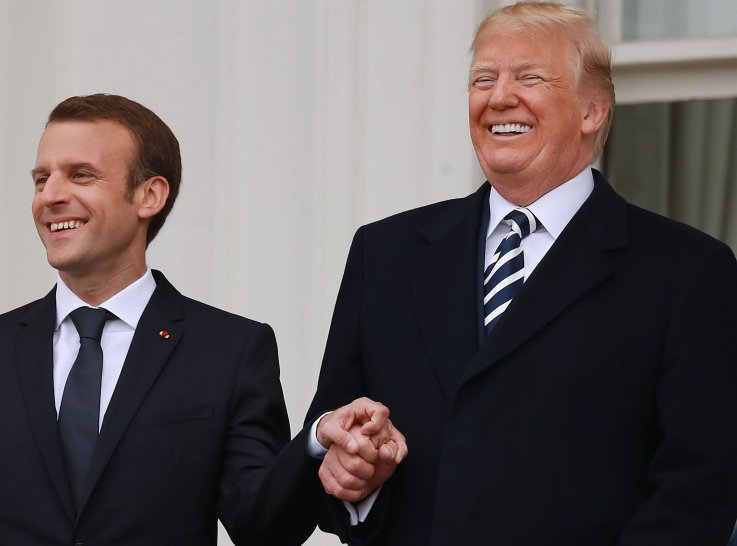Macron Trump Macron Trump