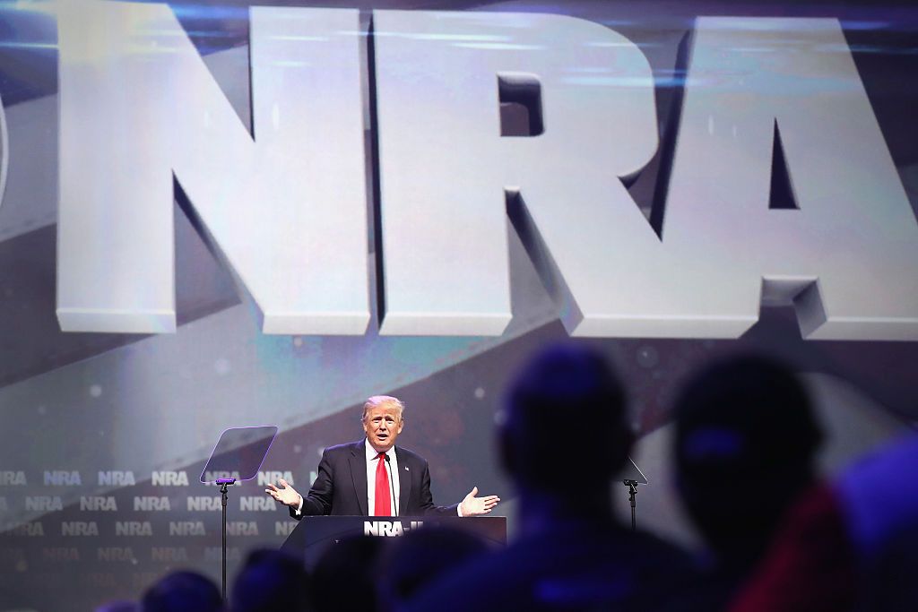 Trump to Address NRA Meeting Amid Accusations of Folding to Pressure