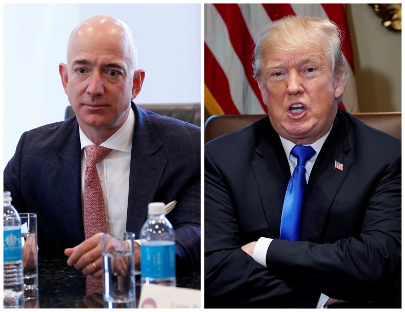 Trump VS Bezos 